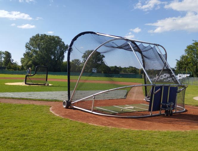 Portable Hitting Turtle Backstop - price on request