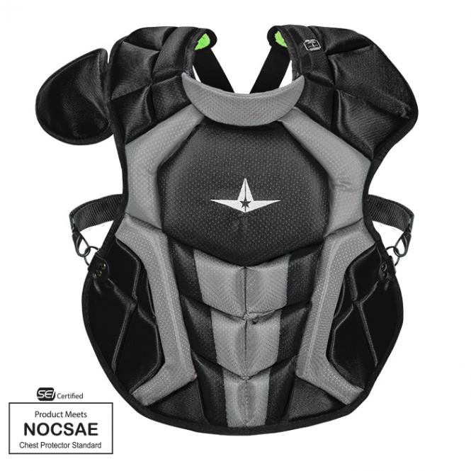 All Star CPCC1216S7X Intermediate Body Protector -4 colors - Age 12-16