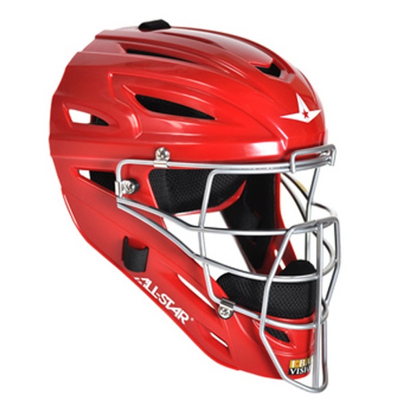 All Star MVP2500 Headgear - scarlet