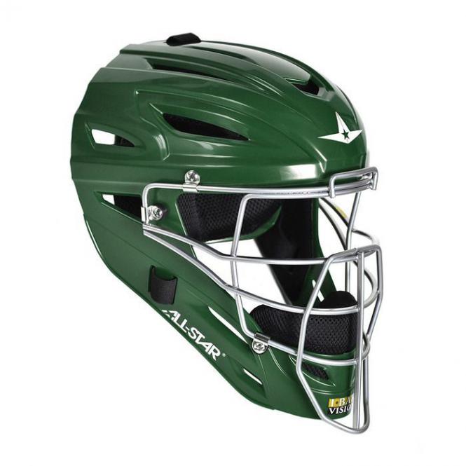 All Star MVP2510 Youth Headgear - dark green